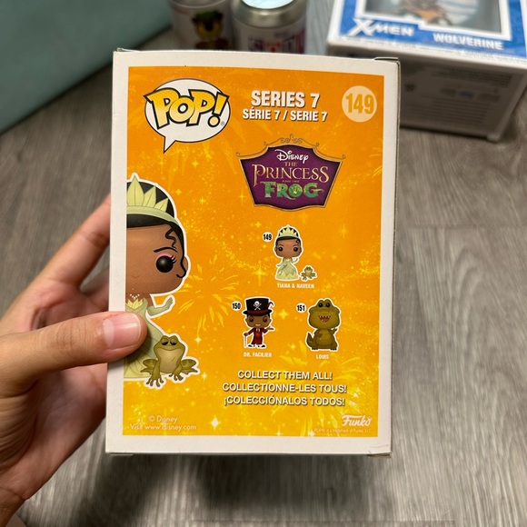 Disney Princess Tiana and Naveen Funko Pop - Picture 4 of 4